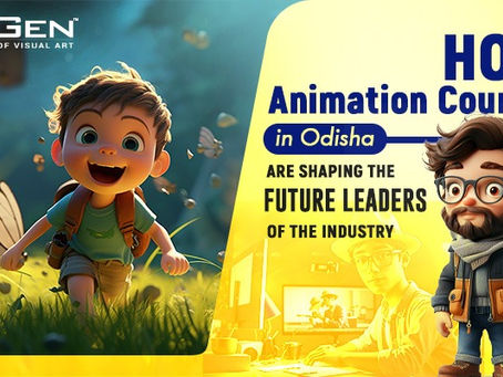 How Animation Courses in Odisha Are Shaping the Future Leaders of the Industry?