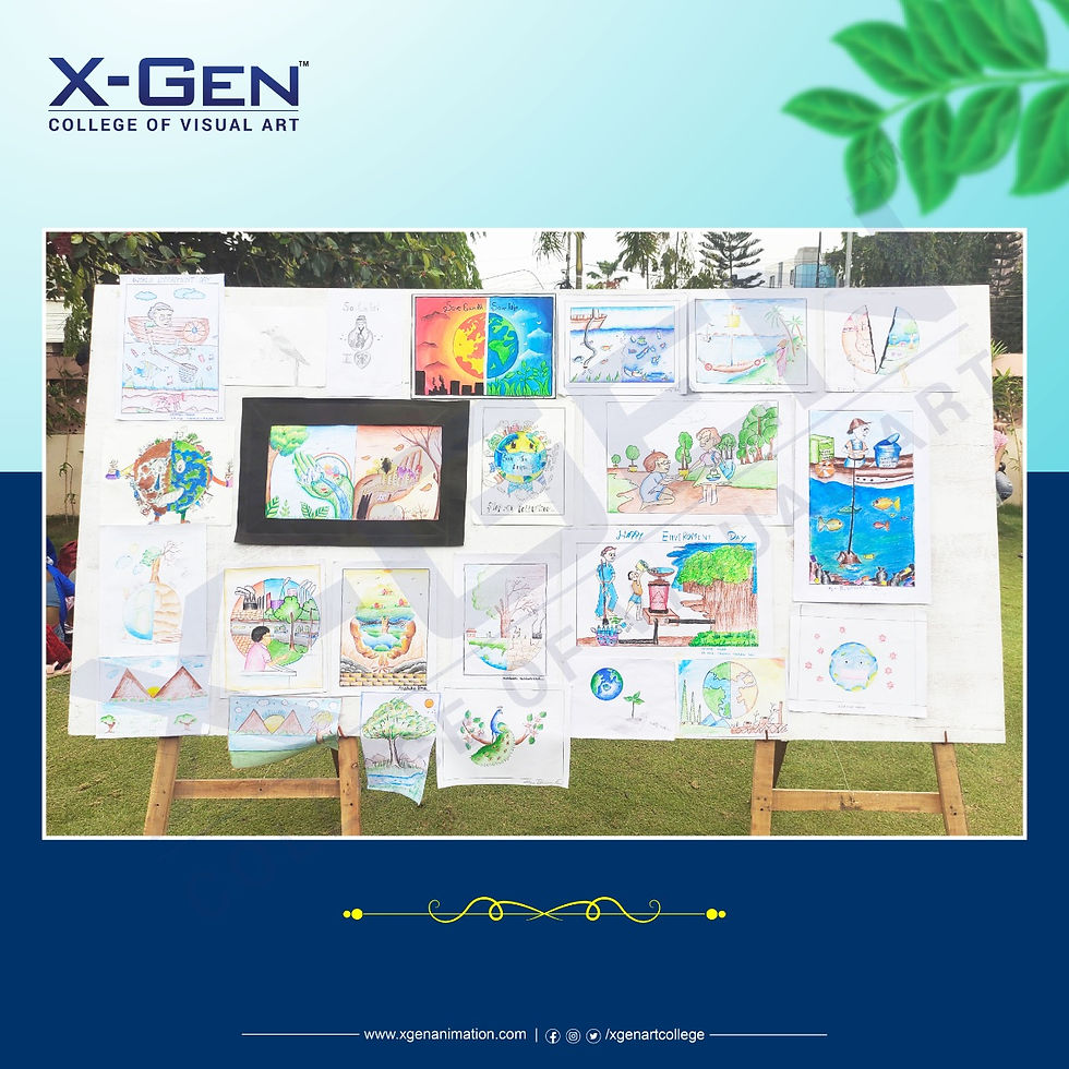 World Environment Day_ X-Gen college of Visual Art
