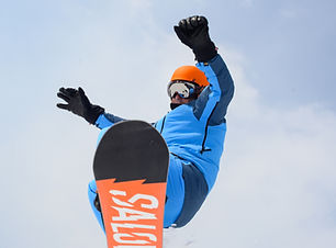 Snowboard Jump