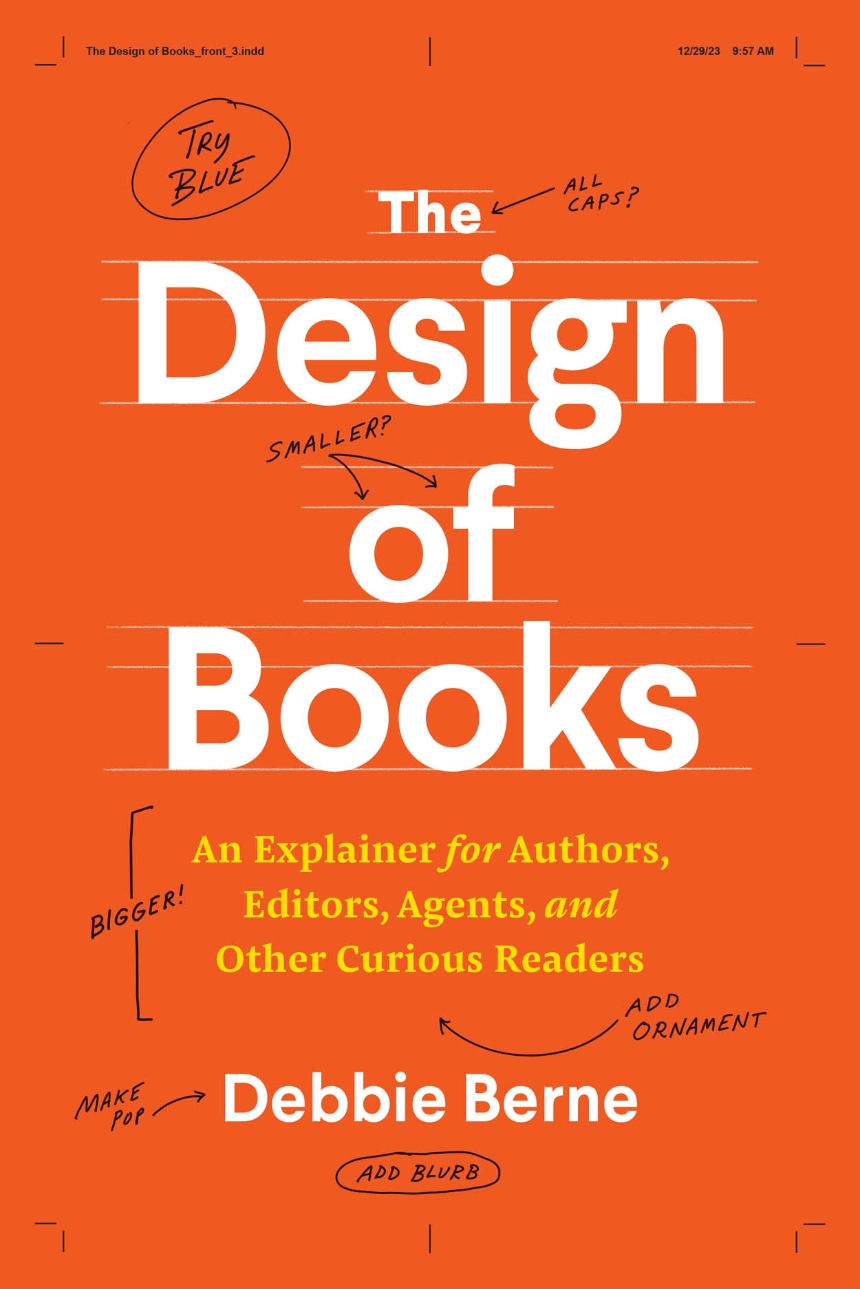 book cover for "The Design of Books"