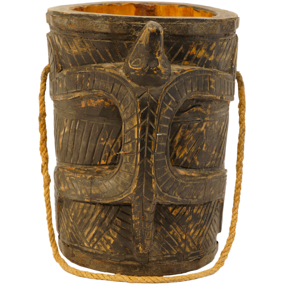 Thumbnail: Wooden Planters With Rope