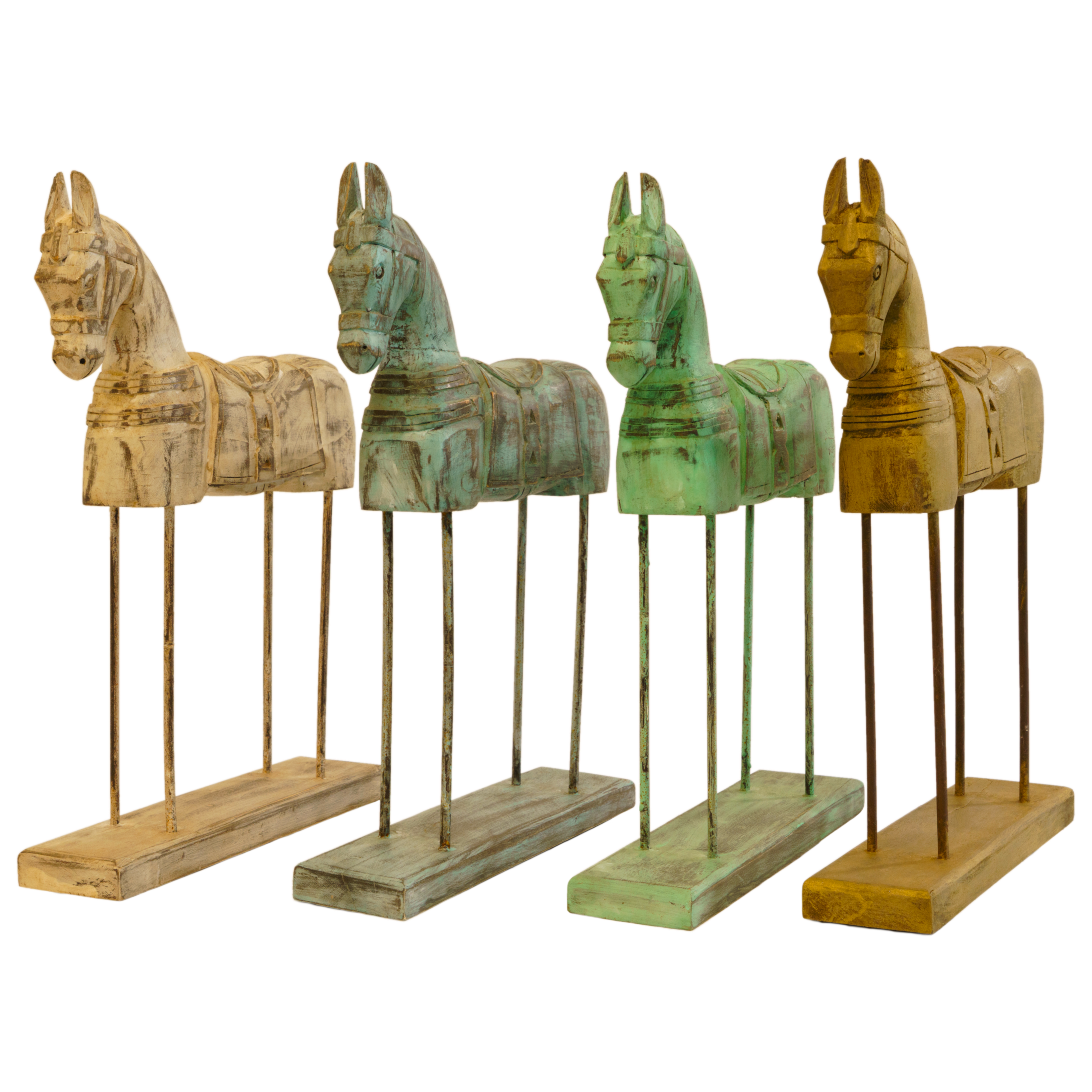 Assorted Wooden Horses