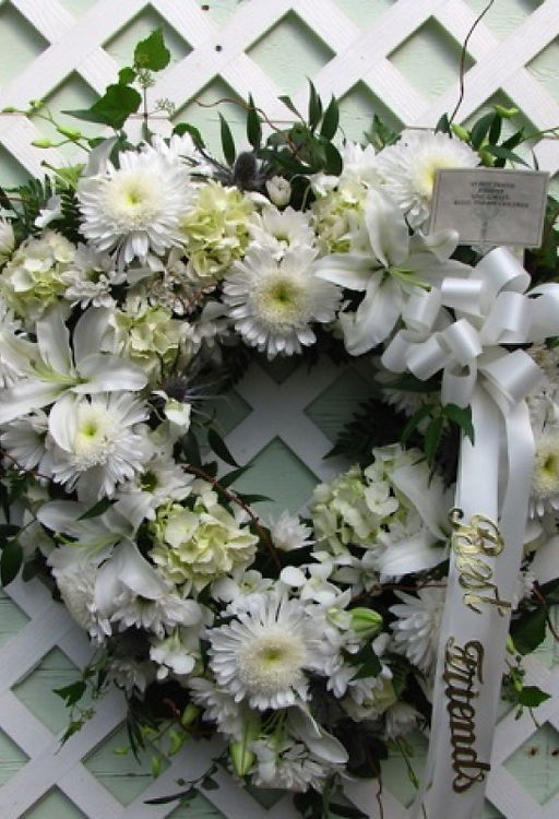 All White Open Heart