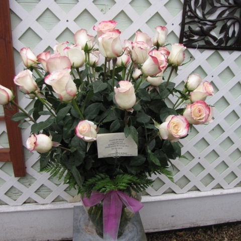 3 Dozen Roses Vased