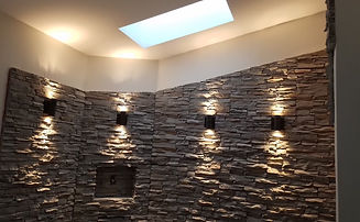 Newly Built Wall