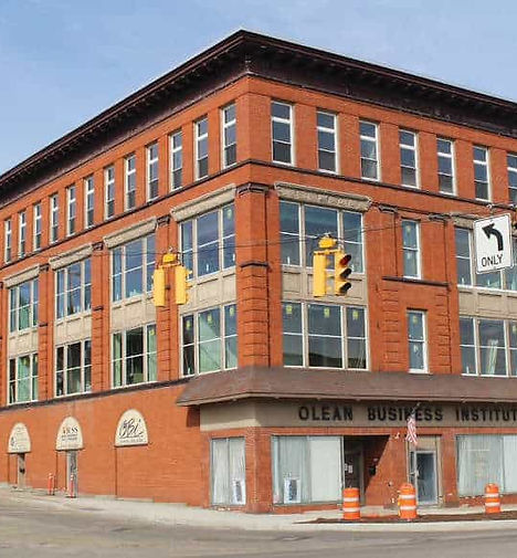 Corner view of OBDC Building when it was OBI