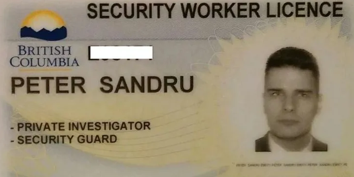 BC security guard license
