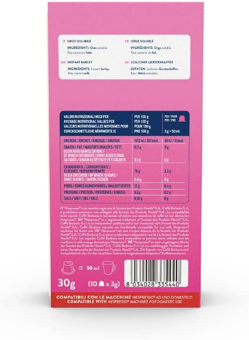 Miniatura: Caffè Borbone Orzo Solubile Nespresso