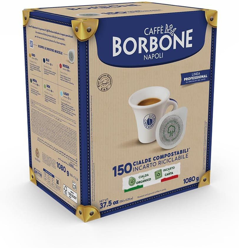 Miniatura: Caffè Borbone Cialda Compostabile, Miscela Decaffeinata 