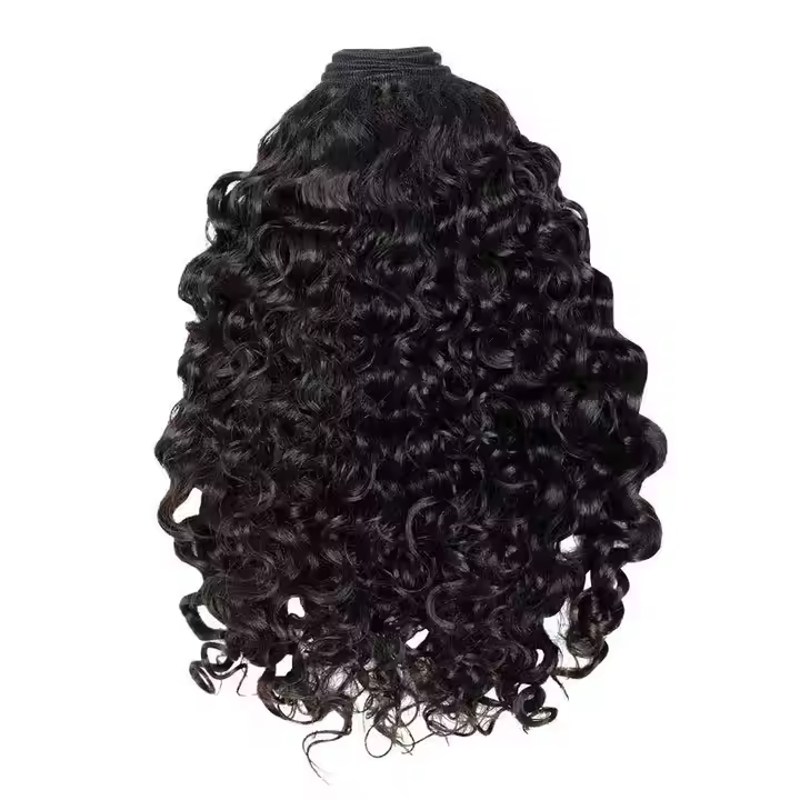 Raw Burmese Curly Bundles