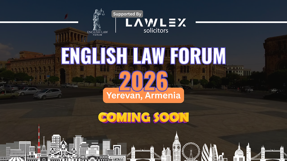 English Law Forum Yerevan, Armenia