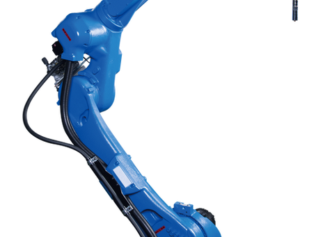 Robotické pracoviště ve svařovně Yaskawa