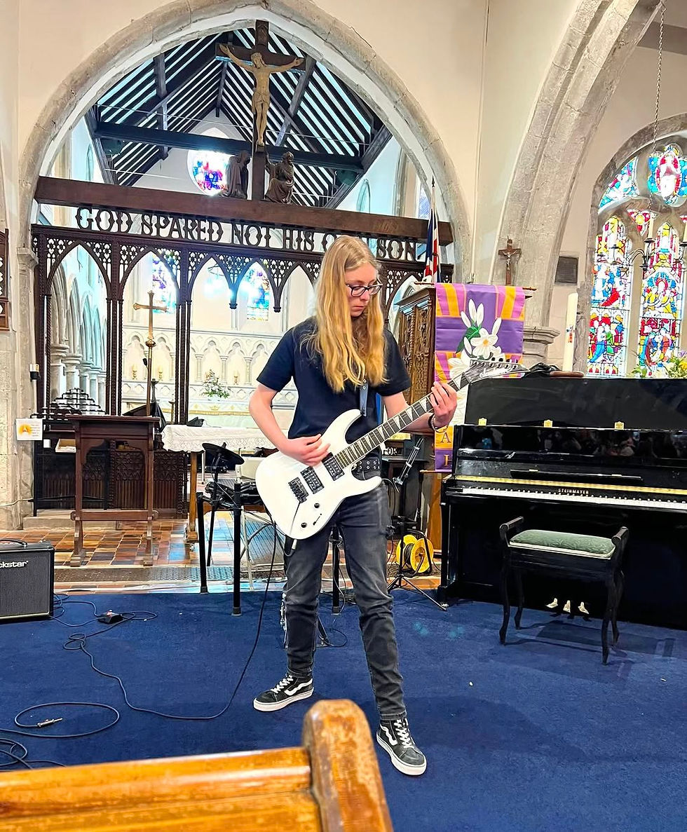 KaMYM Trust Support a “Make Time for Music” Event in Ashford. 