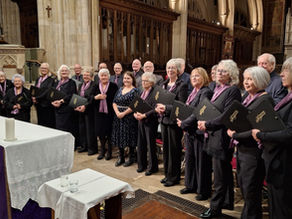 2024 Passaggio winner sings solo for The Maidstone Singers in Holy Week