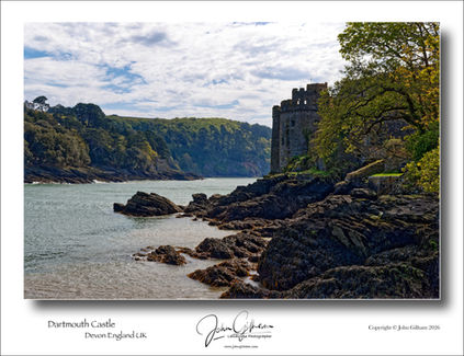 Dartmouth Castle on the River Dart in Devon England UK