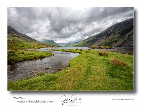 Wastwater Wasdale The English Lake District Cumbria England UK