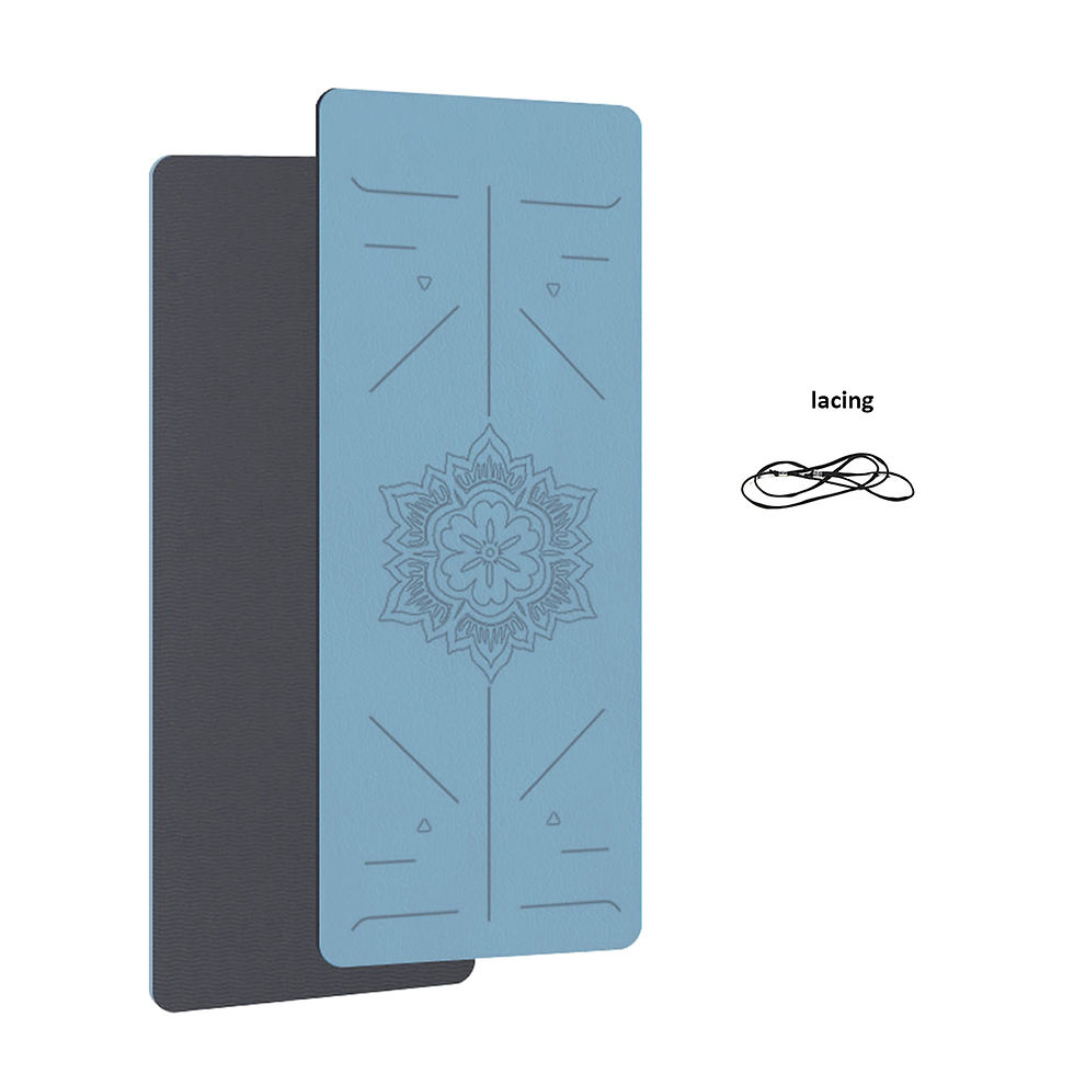 Thumbnail: Anti-slip yoga MATS, Pilates fitness MATS, eco-friendly, women's yoga MATS, and 