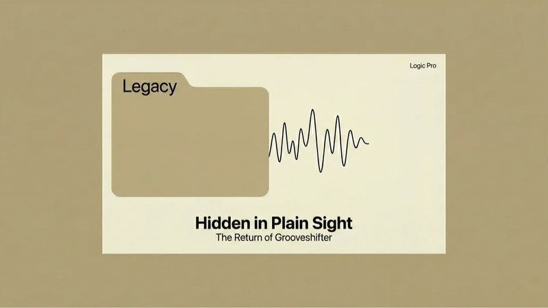 Logic Pro's Legacy plugins found