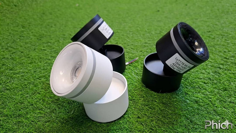 Thumbnail: 3colors Adjustable cob surface downlight