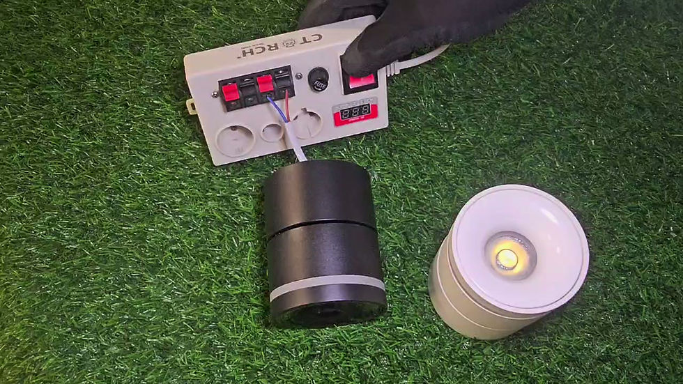 Thumbnail: 3colors Adjustable cob surface downlight