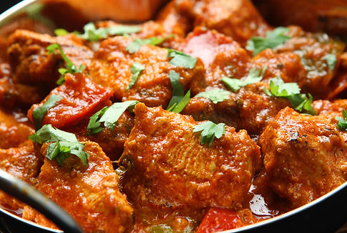 Curry de poulet indien