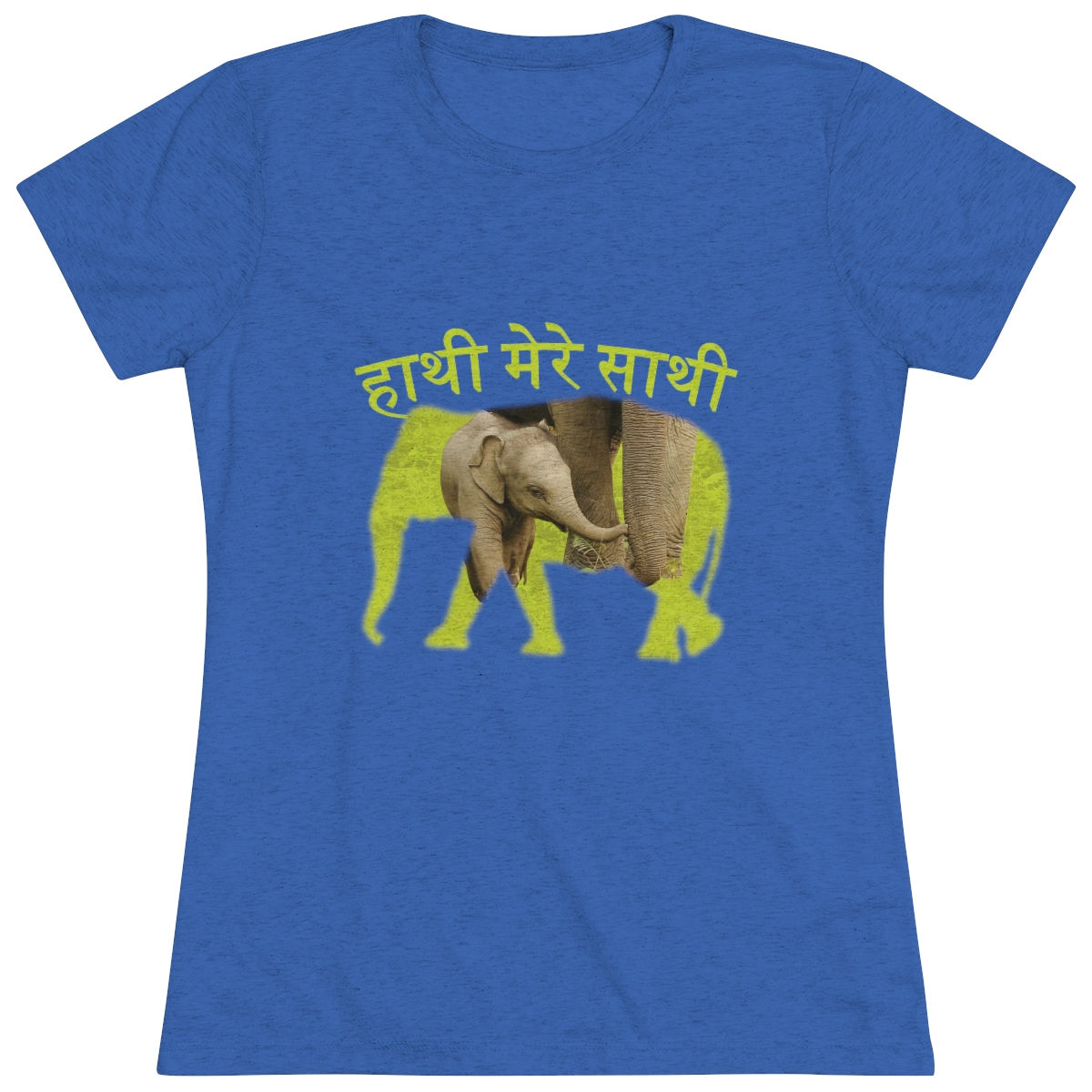 HAATHI MERE SAATHI (Creative) Women's Triblend Tee Heather