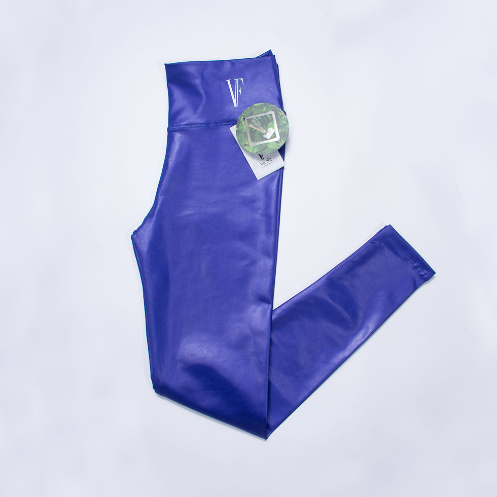 Miniatura: Leggins Latin Petroleo Chinzado One