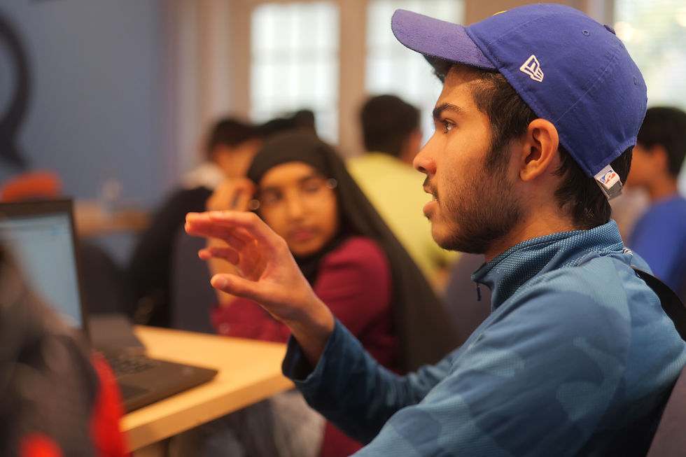 Our High School Students in Action!