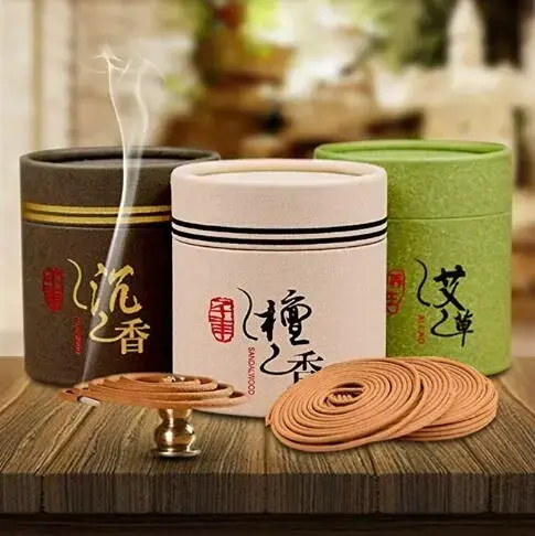 Chinese Incense Spiral Coil Box-40pcs/box