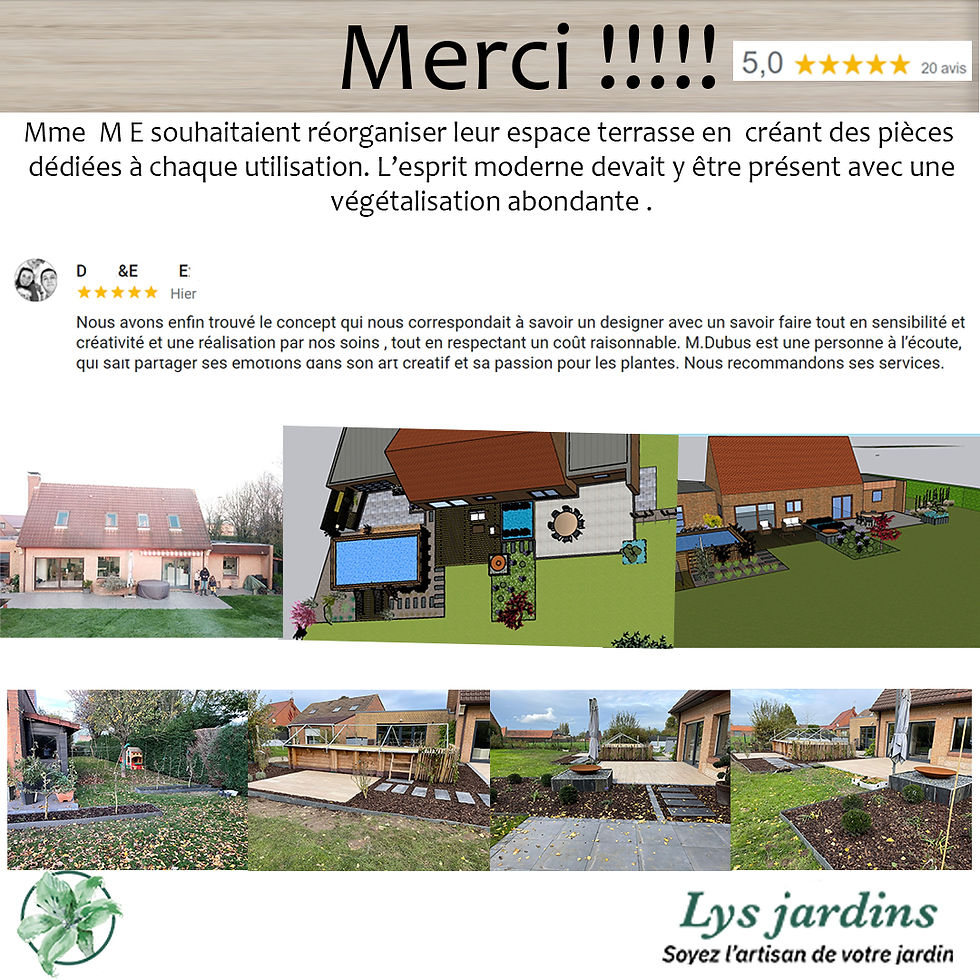 Conception d'une terrasse moderne