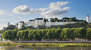 Chinon Chateau and River Vienne