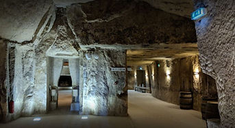 Panzoult cave interior