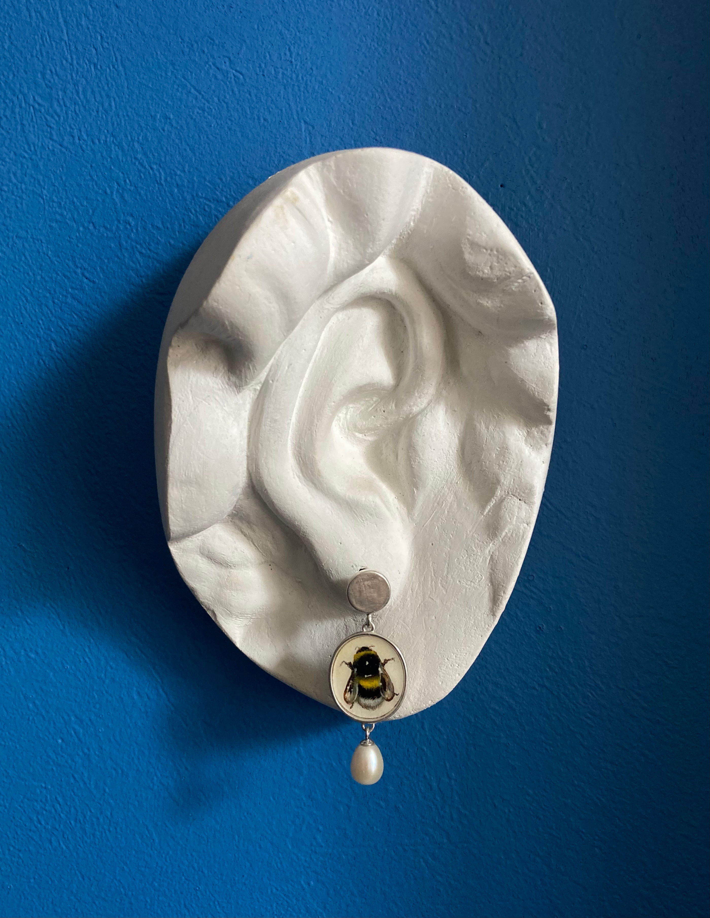 Bumblebee earrings