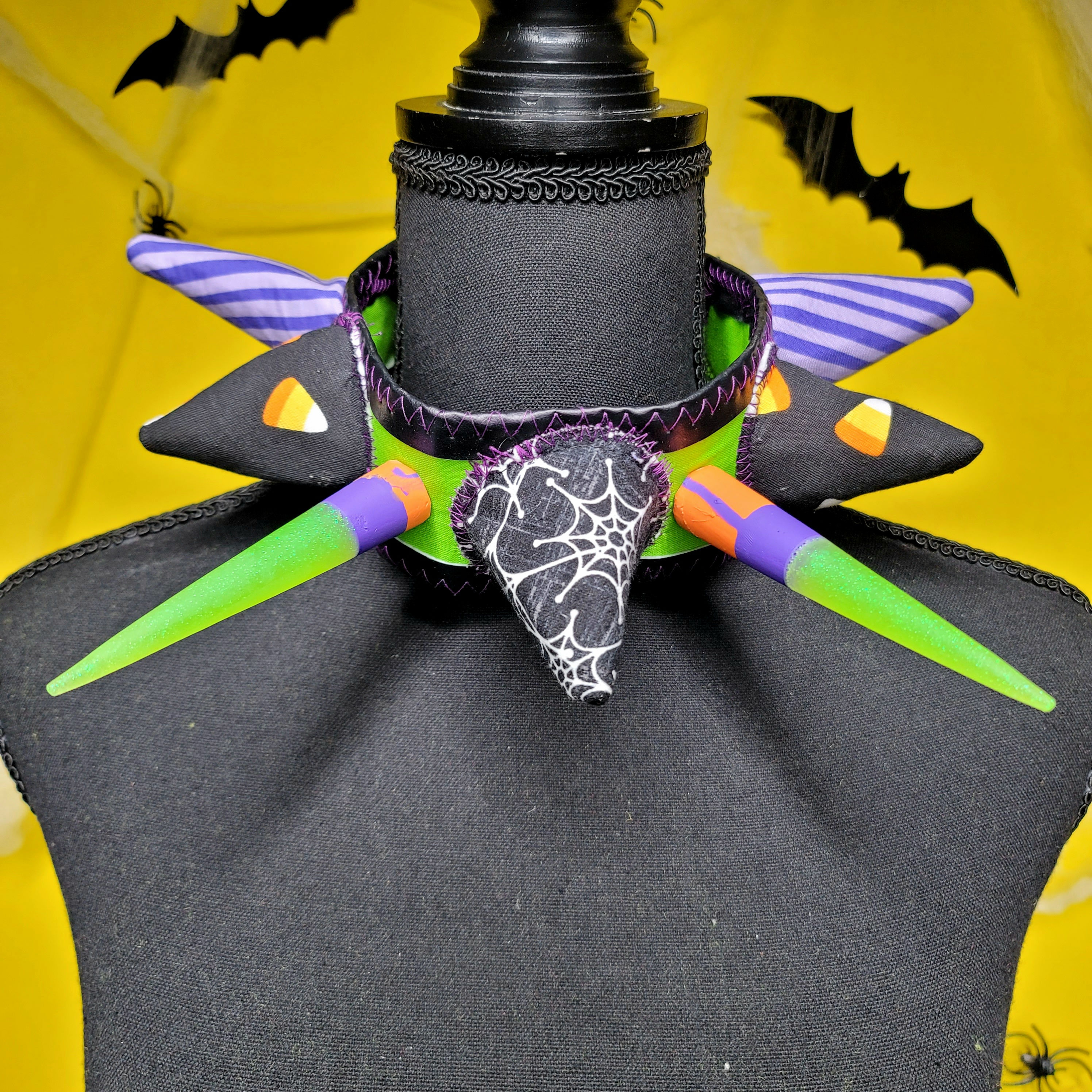 Halloween Choker green mix