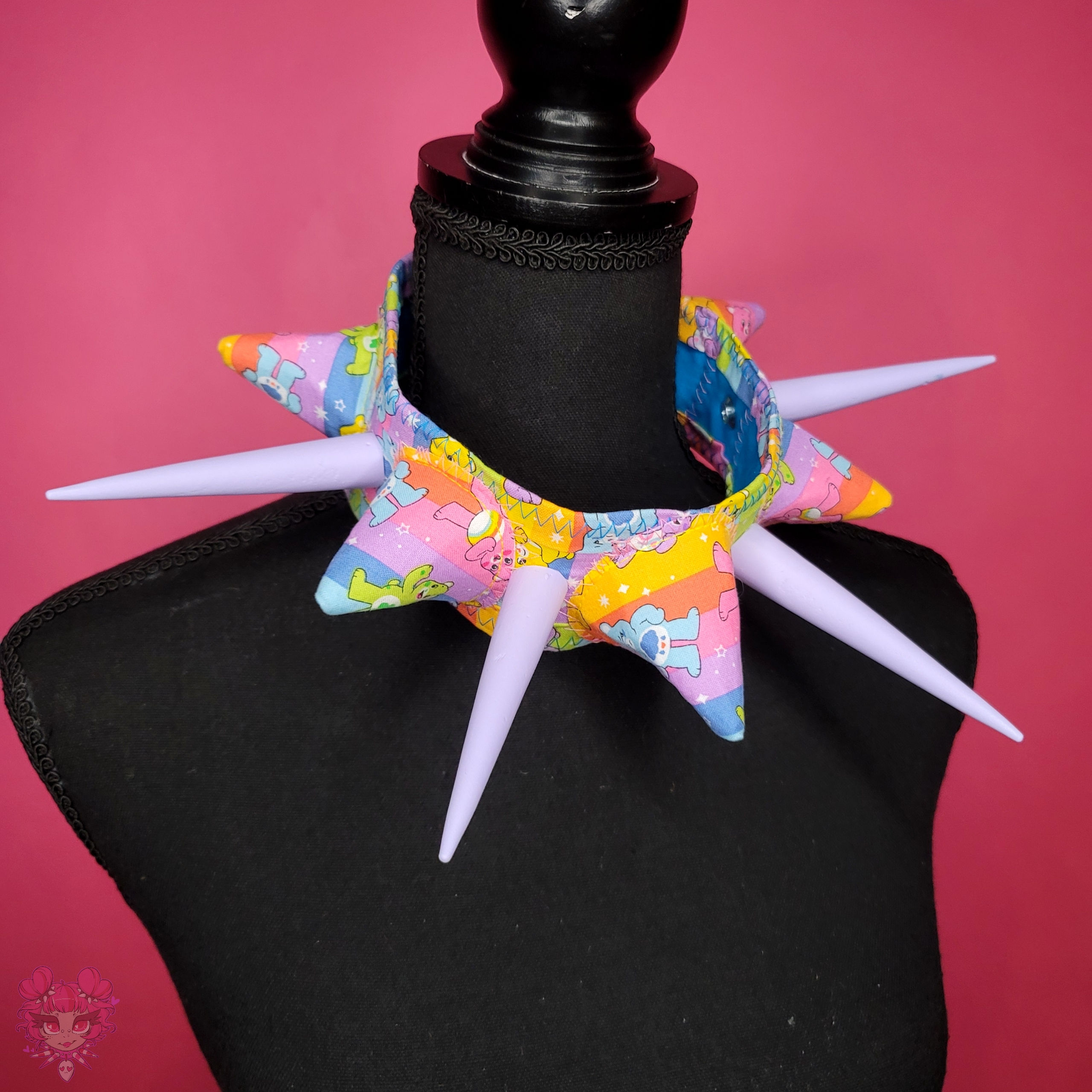 Pastel Purple CarrBears Choker