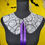 Thumbnail: Spooky Swirl * Stripes Purple Collar