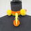 Thumbnail: Yellow orange crochet choker