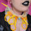 Thumbnail: Yellow&Orange Fabric CareBear Choker 