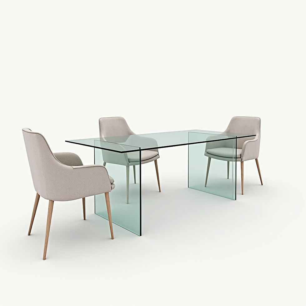 Glass Dining Set