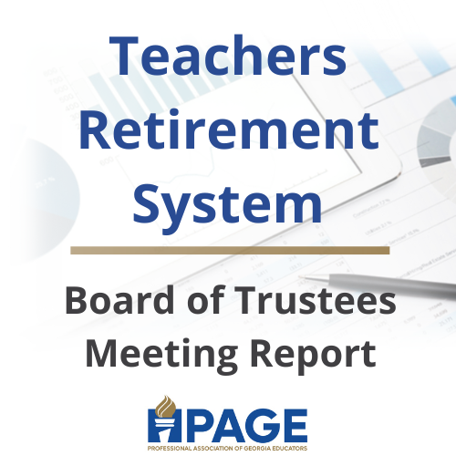 Teachers Retirement System of Georgia Board of Trustees Meeting - May 2026