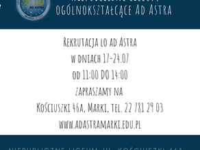 Dyżur rekrutacyjny w LO