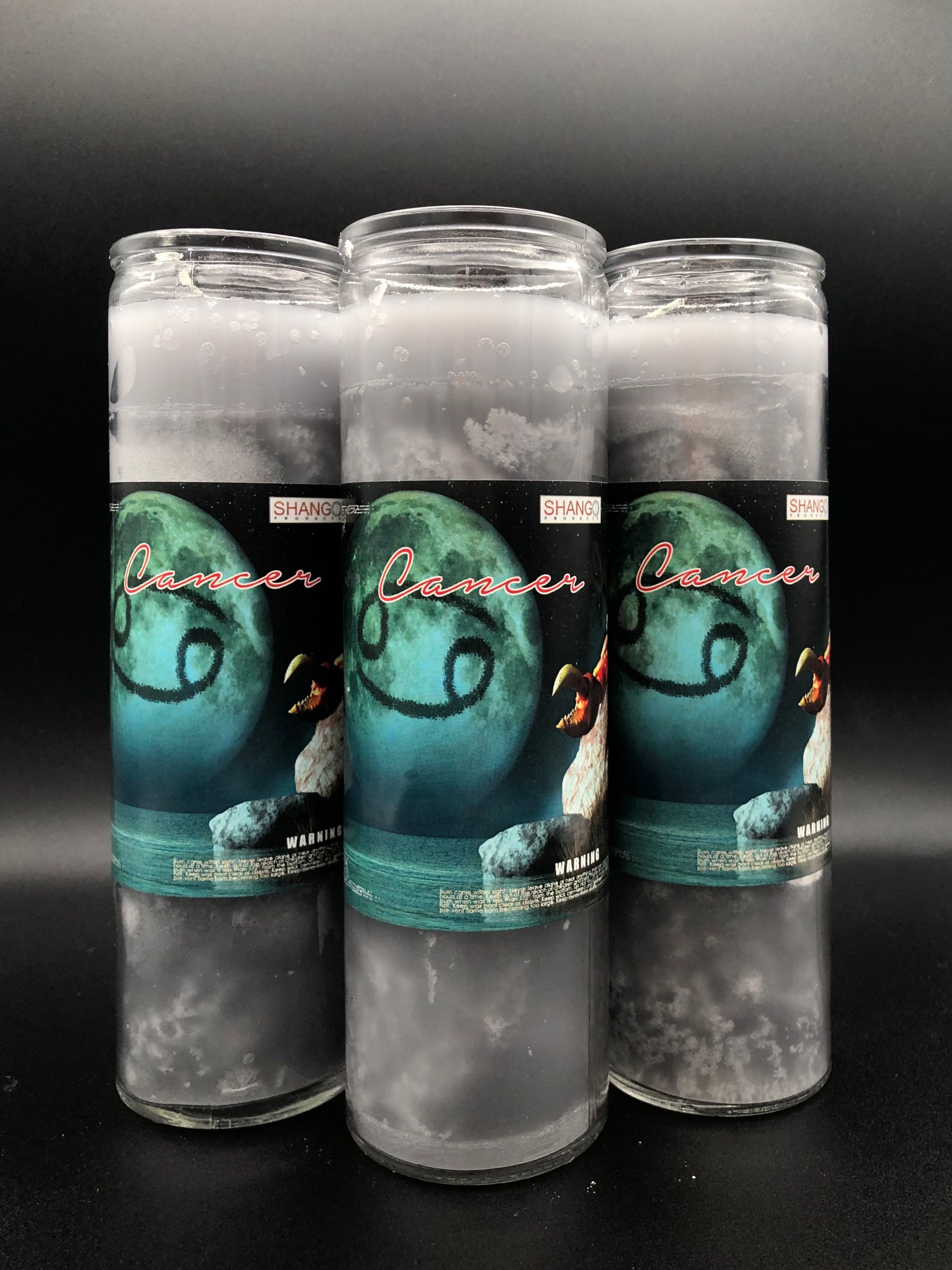 Cancer cndle - glass