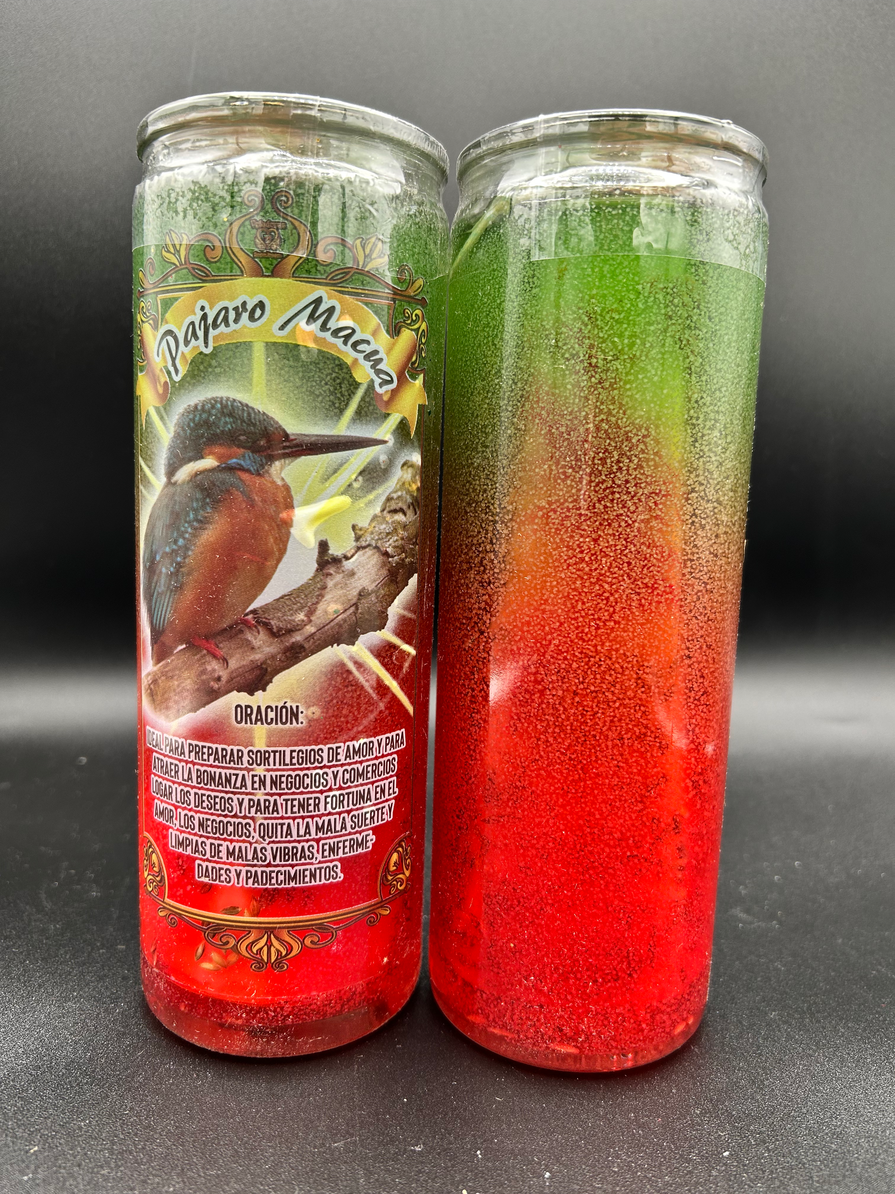 Velas De Gel (Chuparosa) Gel Candle (Hummingbird)