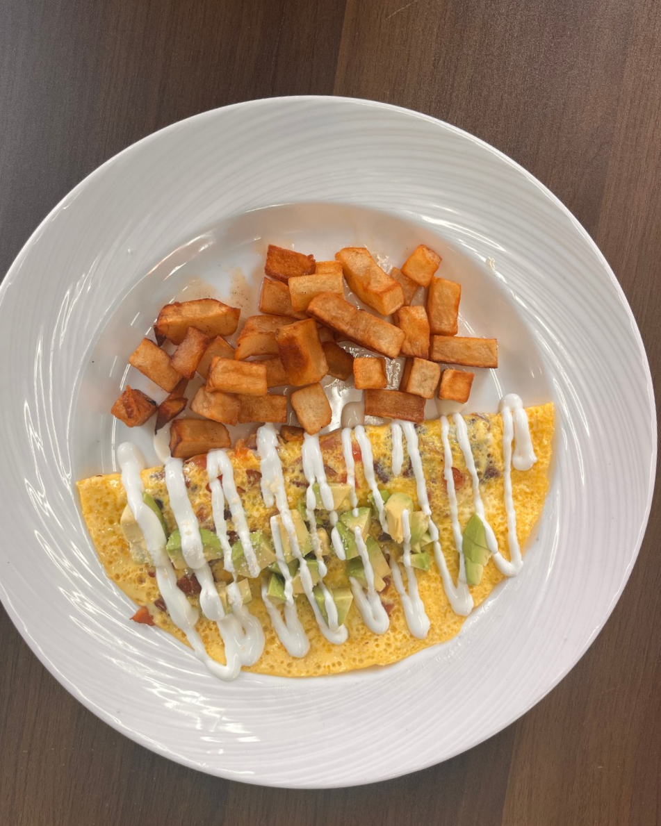 Arranged Food and Objects