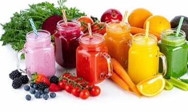 Arranged Food and Objects