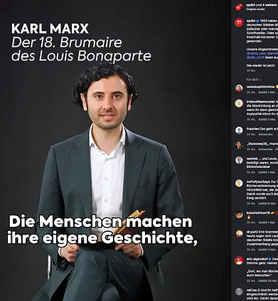 Haltung zeigen: Abgeordnete der SPD lesen aus Werken, die der Bücherverbrennung zum Opfer fielen.Dokumentation eines Gedenkmoments durch BRAUN FRIEDRICH zur Stärkung der Corporate Culture und demokratischen Identität.