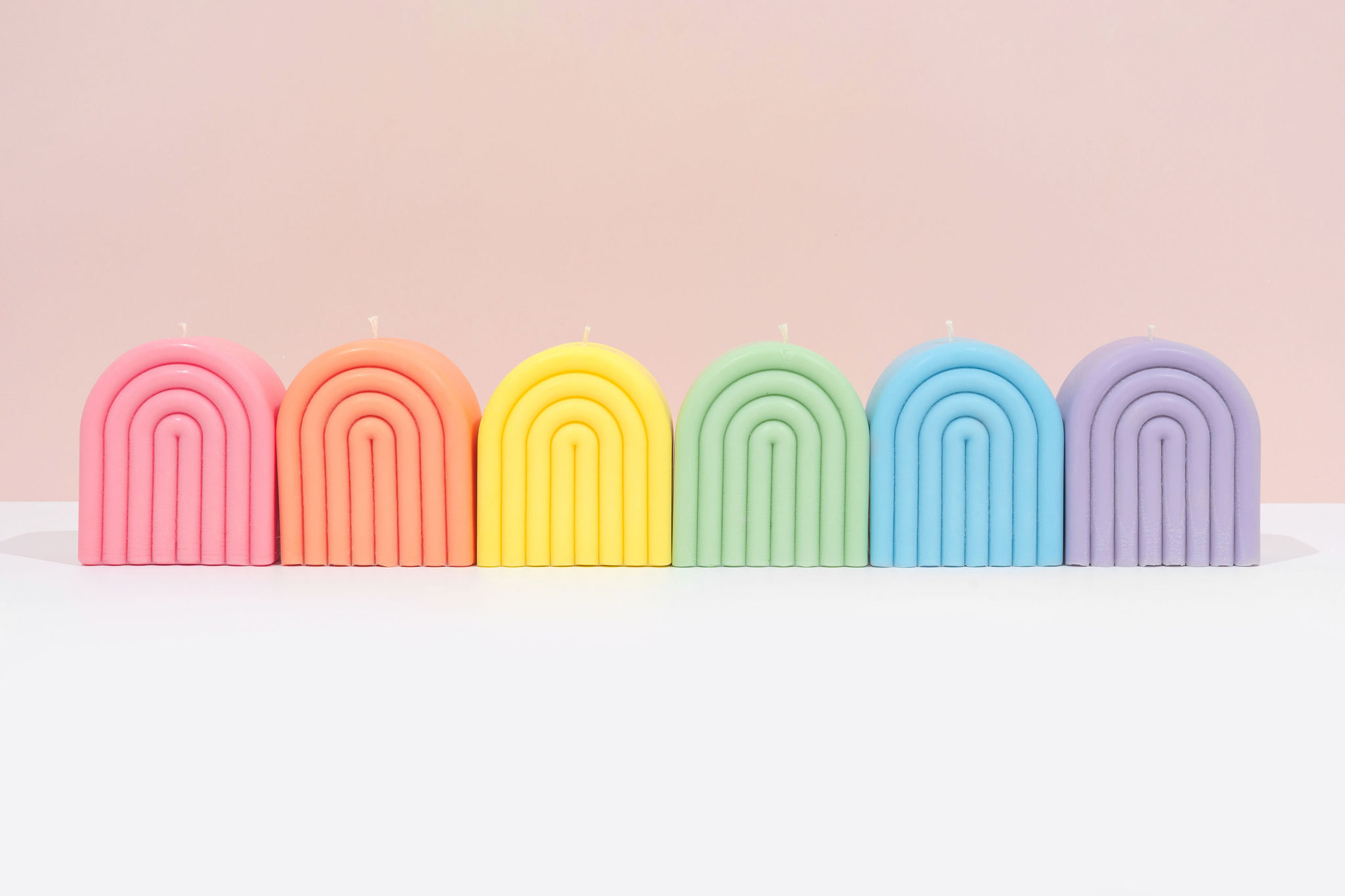 Rainbow Scented Candle