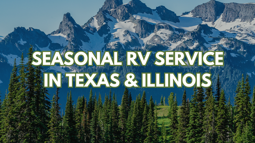 Illinois RV Inspection, Texas RV Inspection