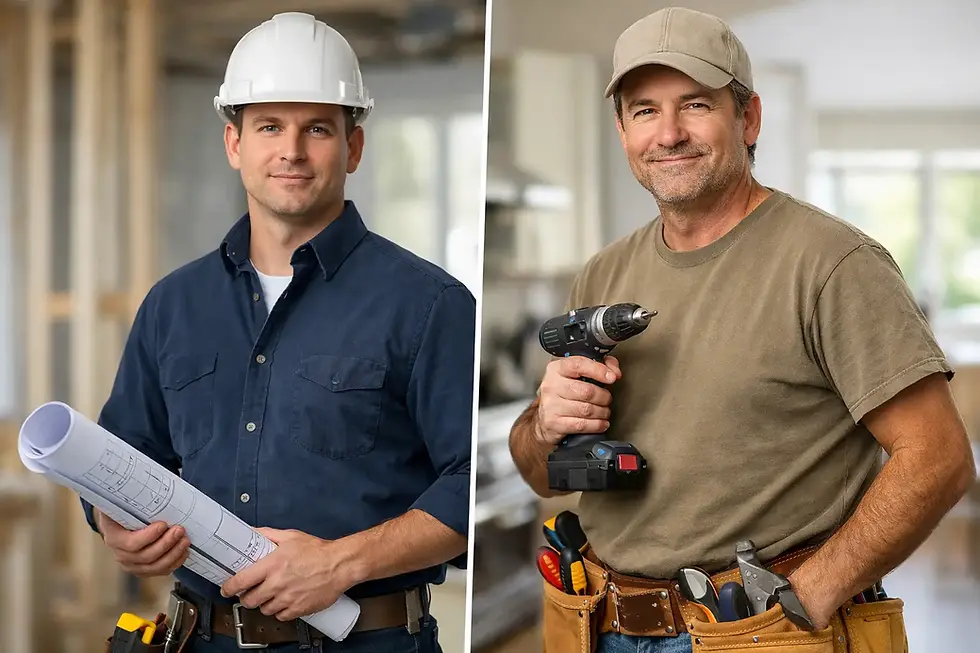 Licensed Contractor Versus Handyman Services