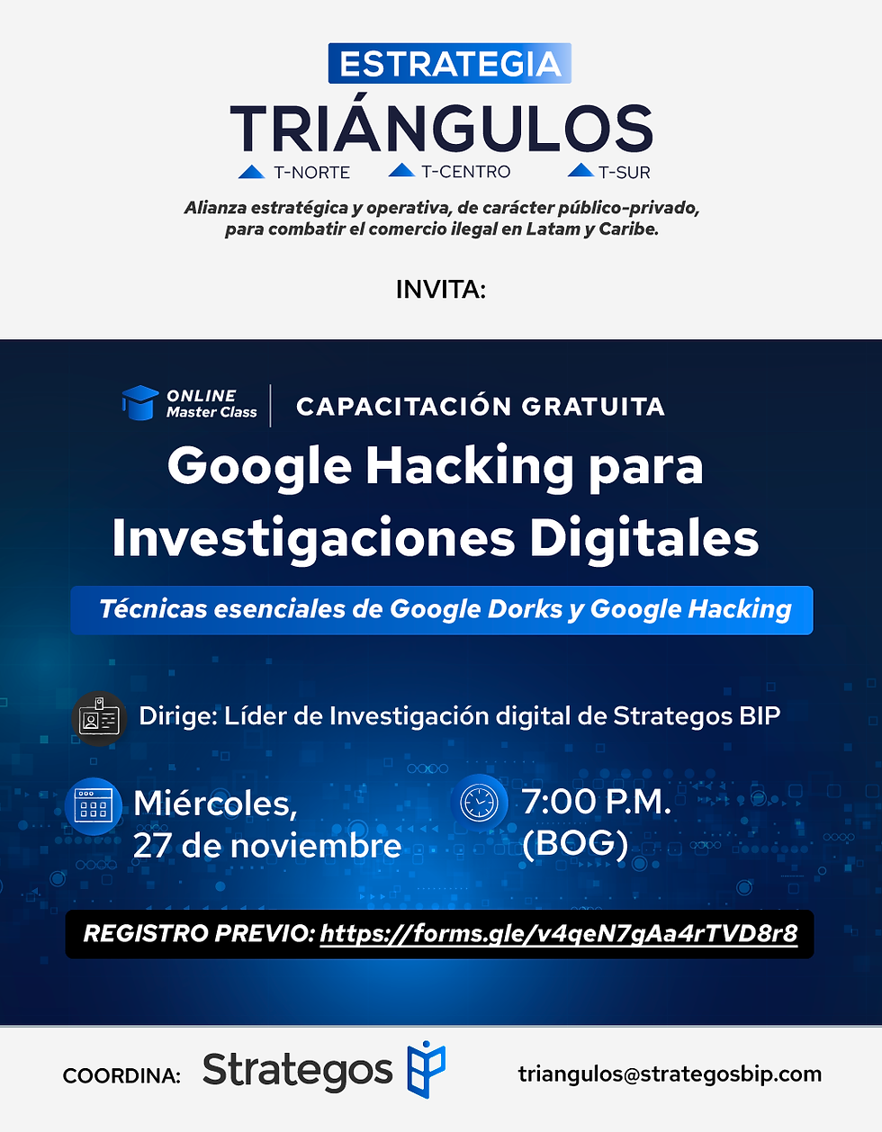 MasterClass: Google Hacking para Investigaciones Digitales